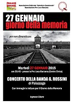 27 Gennaio 2015 Giorno della Memoria